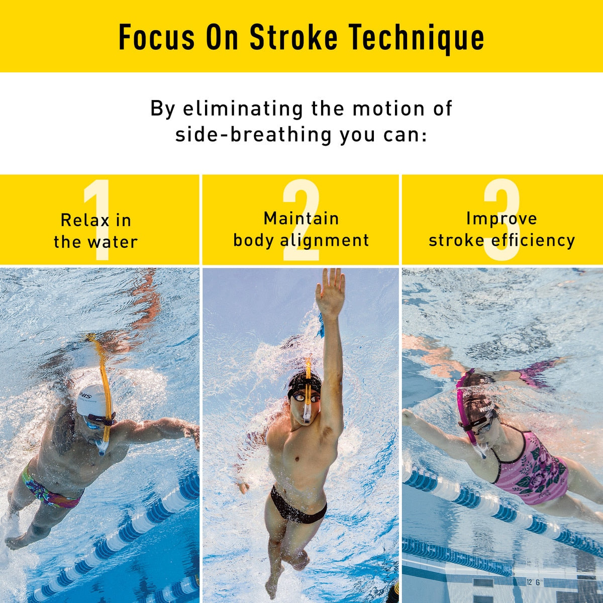 Finis Snorkel Original Swimmers Snorkel