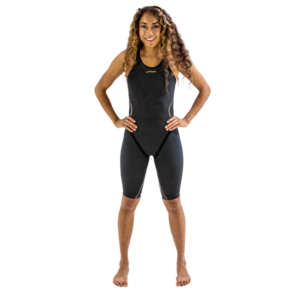 Finis Tech Suits Kneeskin Rival 2.0 Openback Black