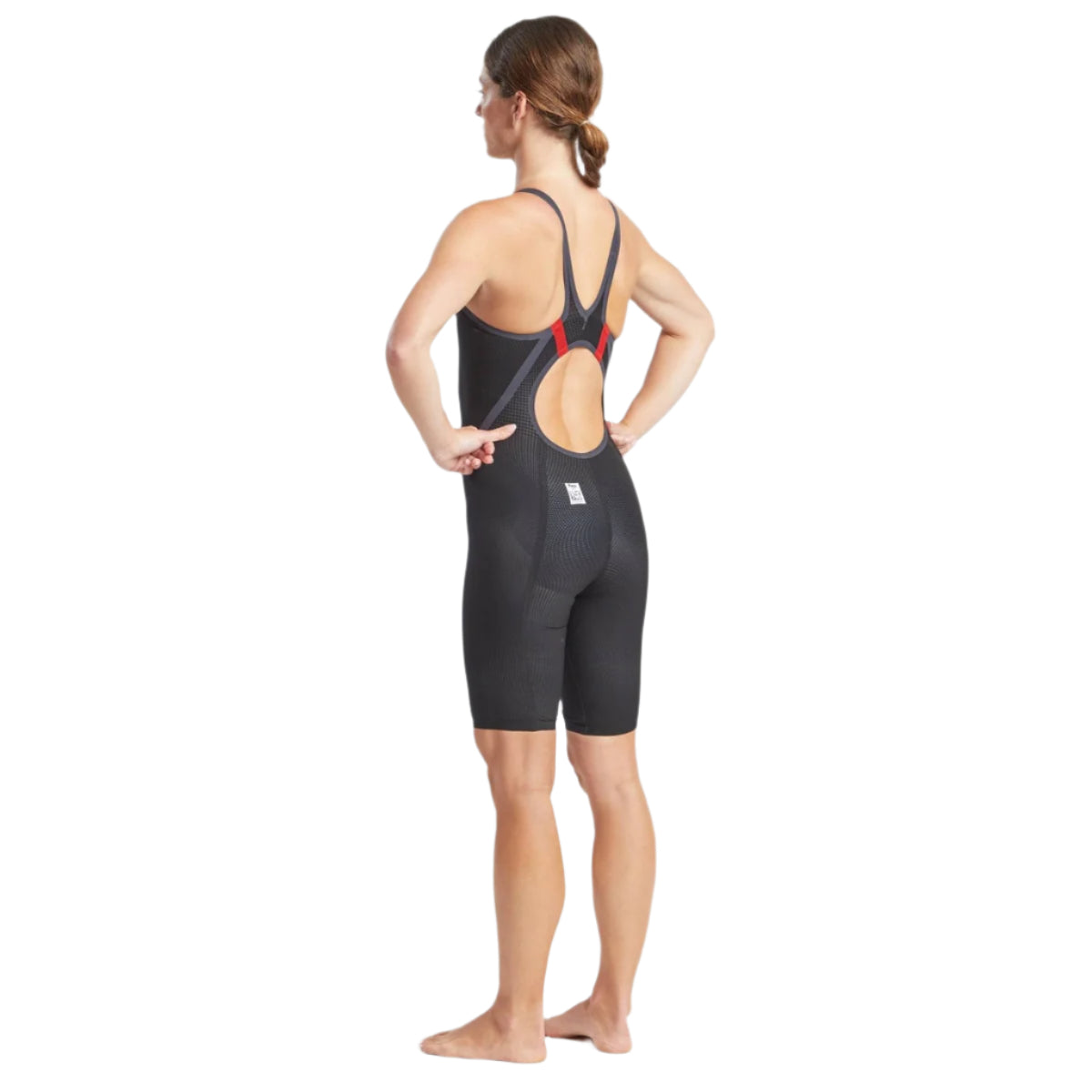 Finis Tech Suits Kneeskin HydroX Openback Black