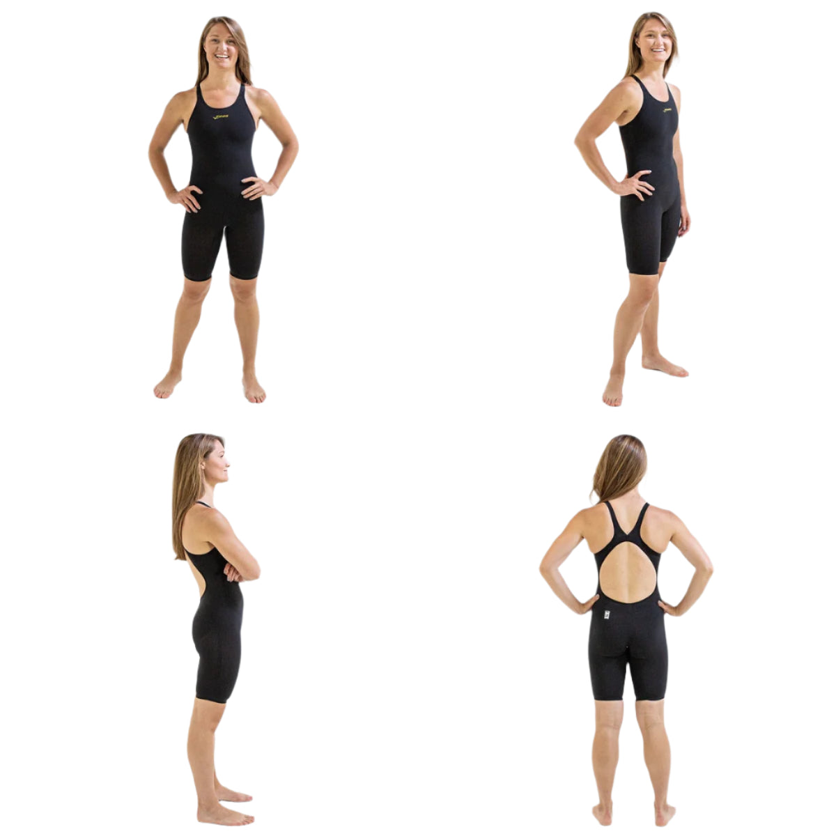 Finis Tech Suits Kneeskin Fuse Black