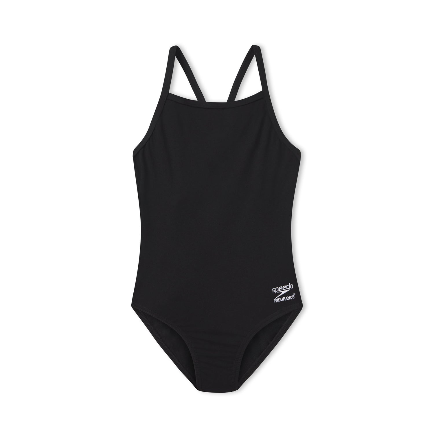 Speedo Training Onesie Girl's Flyback Endurance+ Youth Black
