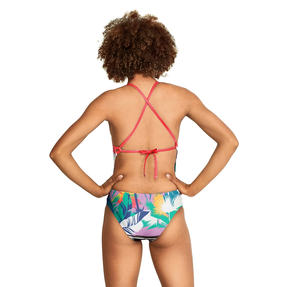 Speedo Training Onesie Tie Back Summer Scenic