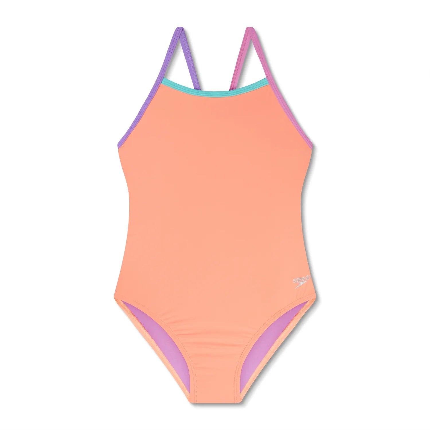 Speedo Training Onesie Girl's Propel Peach