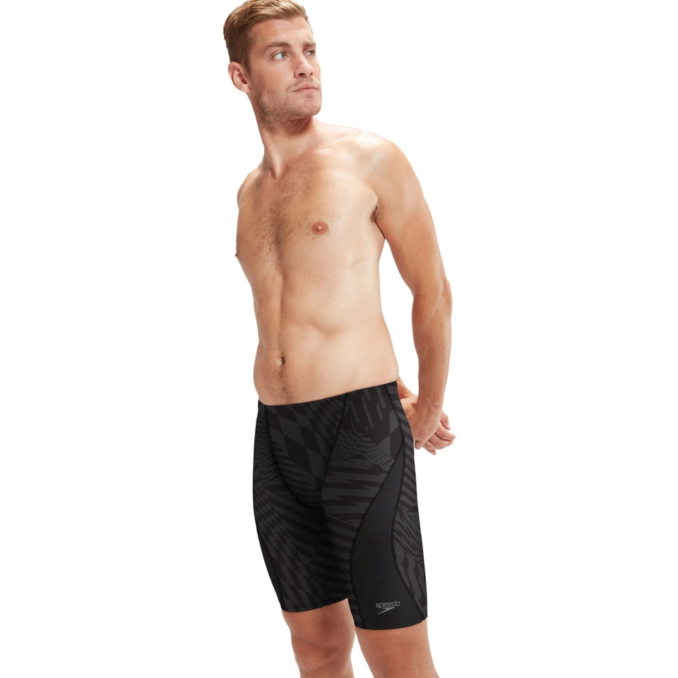 Speedo Training Jammer Printed Black