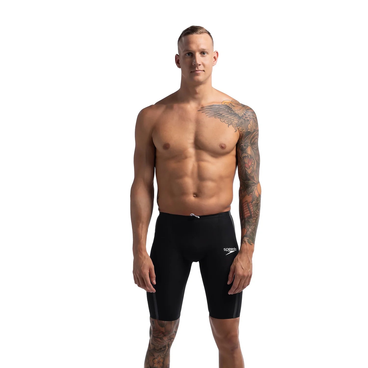 Speedo Tech Suits Jammer Intent 2.0 High Waist Black