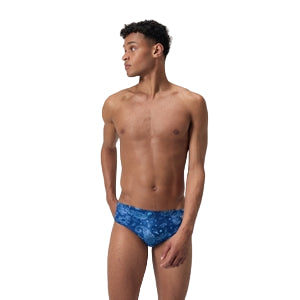 Speedo Training Brief Booms and Bolts Blue