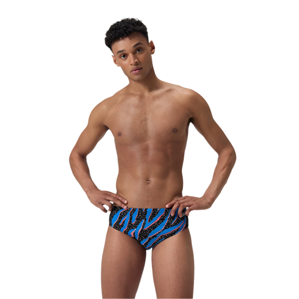 Speedo Training Brief Tiger Punch Blue
