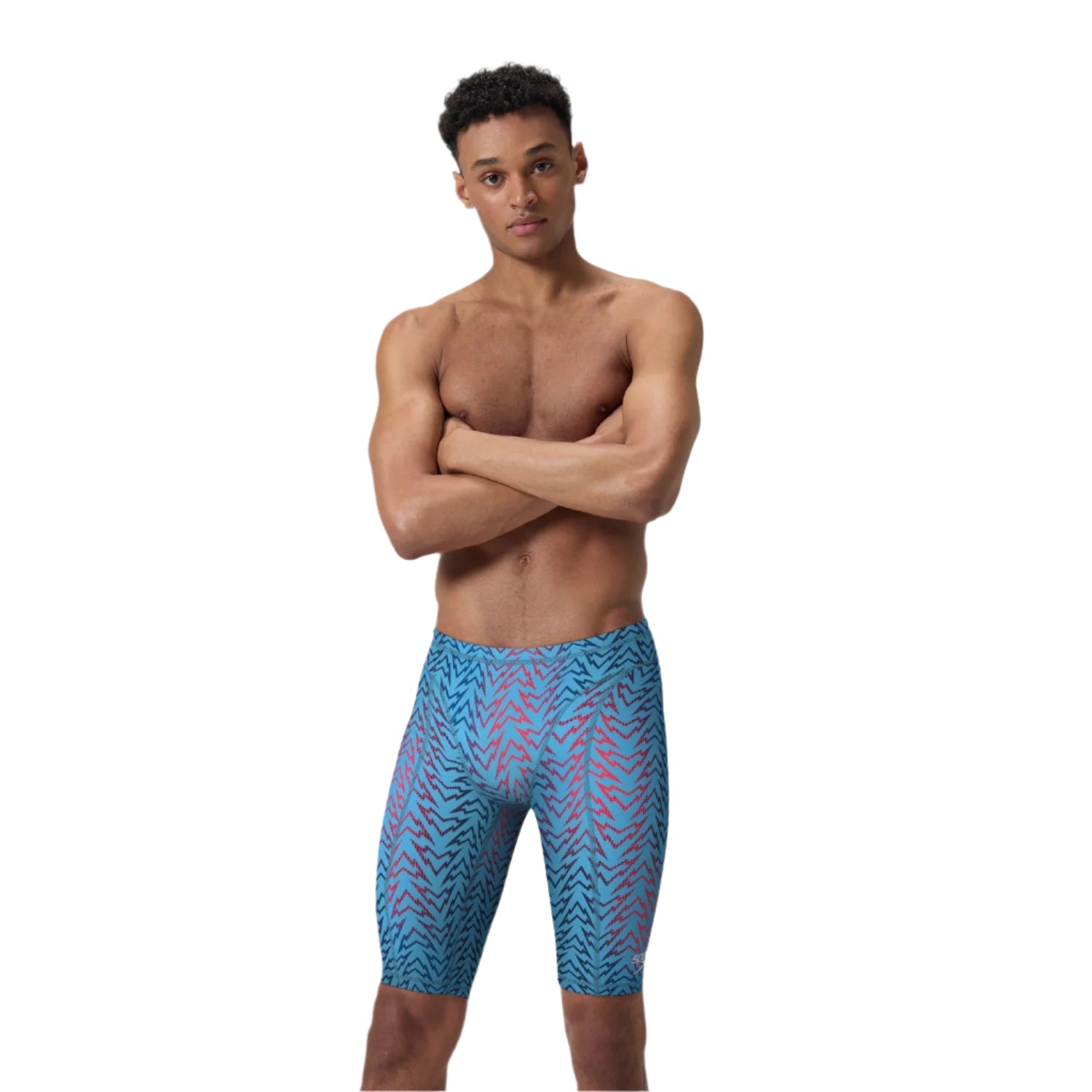 Speedo Tech Suits Jammer Vanquisher Printed Blue