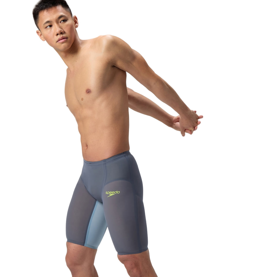 Speedo Tech Suits Jammer Valor 2.0 High Waisted Gray/Blue