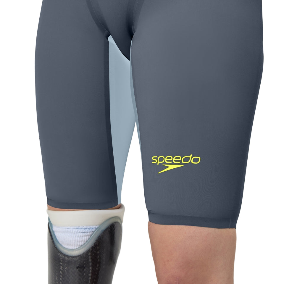 Speedo Tech Kneeskin Valor 2.0 Open Back Gray/Blue