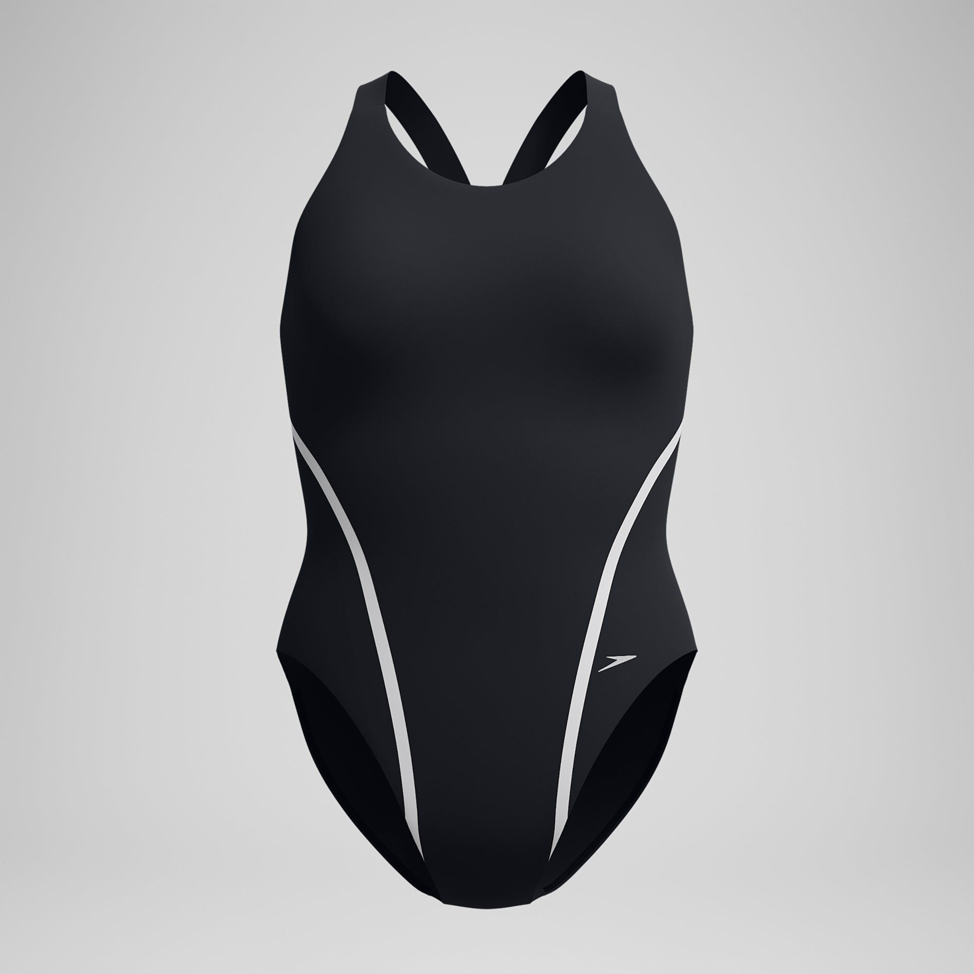 Speedo Onesie Training Movement Back - Black/Silver