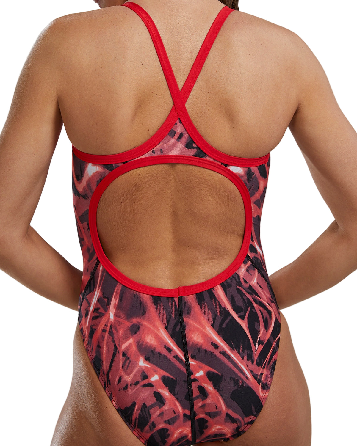 TYR Onesie Durafast Elite Womens  Diamondfit Print - Electro