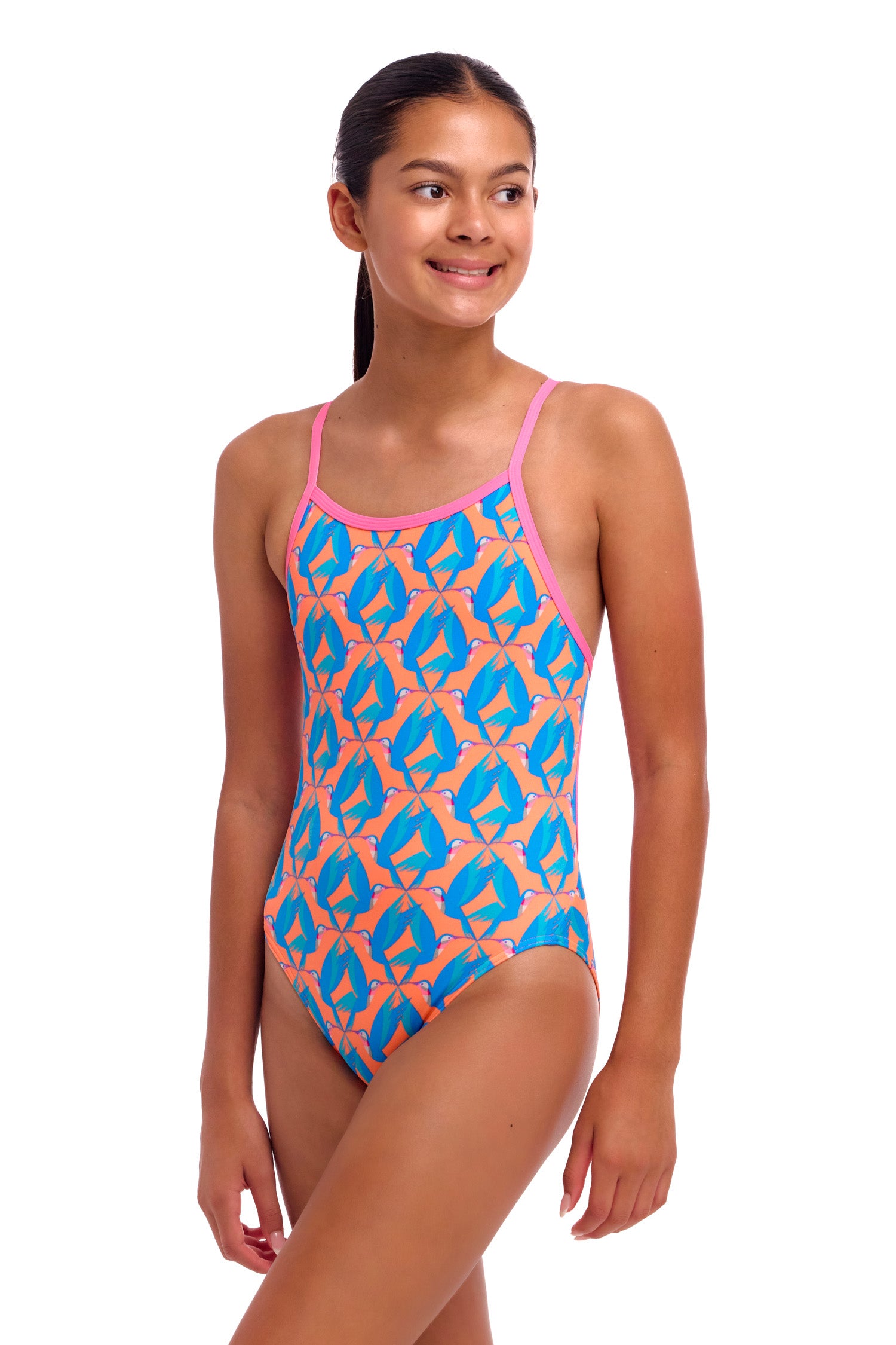 Funkita One Piece Girl's Single Strap - In A Flap