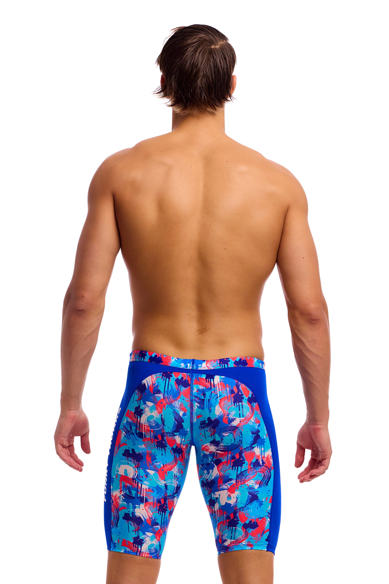 Funky Trunks Men's Training Jammer - Messy Messy Messy