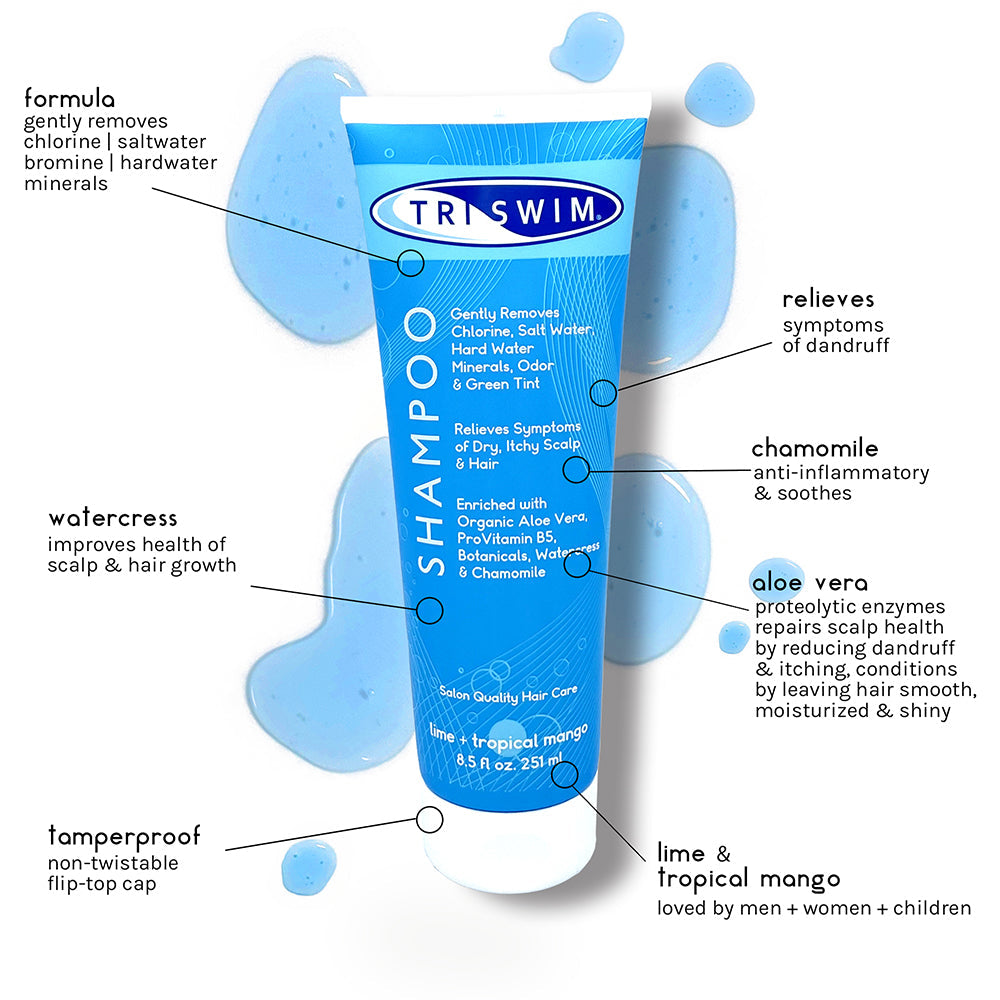 Triswim Shampoo 8.5 Oz