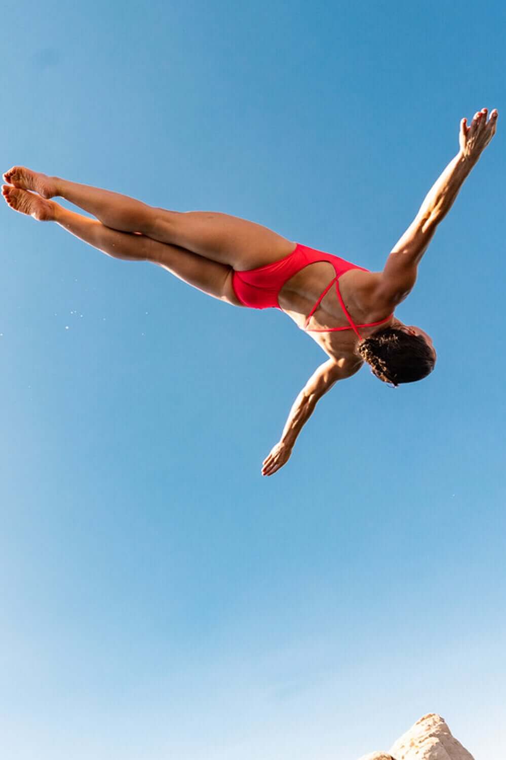 Jolyn Onesie Brandon - Solid - Hot Pink