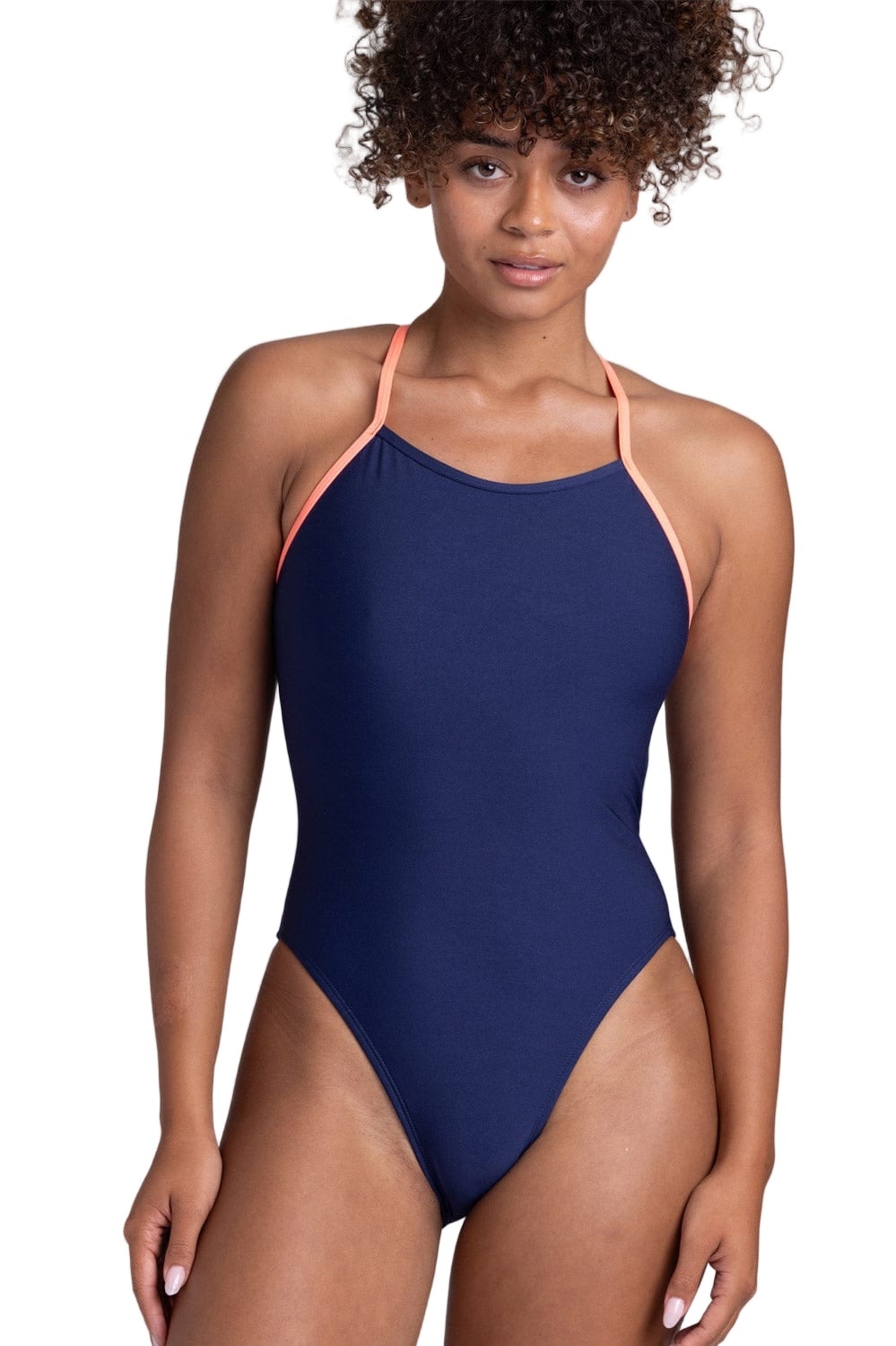 Jolyn Onesie Brandon - Contrast - Navy Papaya