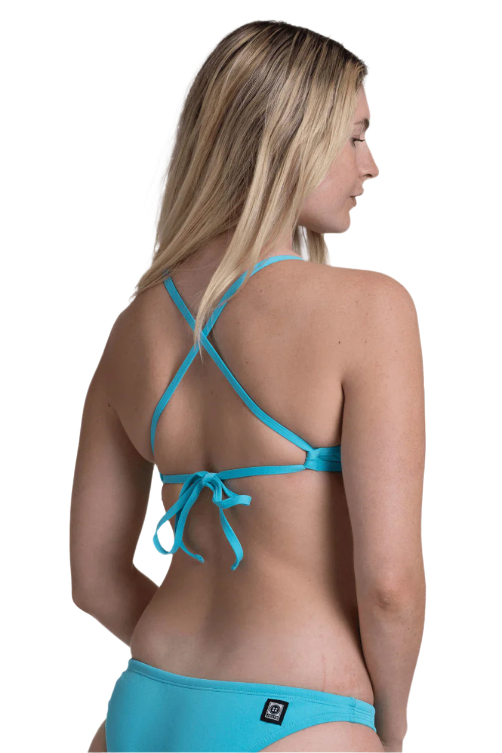 Jolyn Bikini Top Triangle - Hawaii Blue