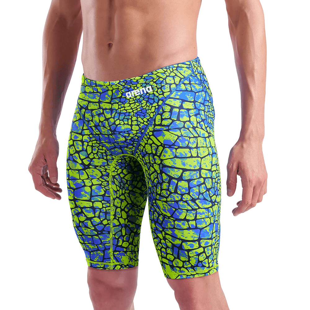 Arena Tech Suits Men's Powerskin ST NEXT Jammer - Snake Green