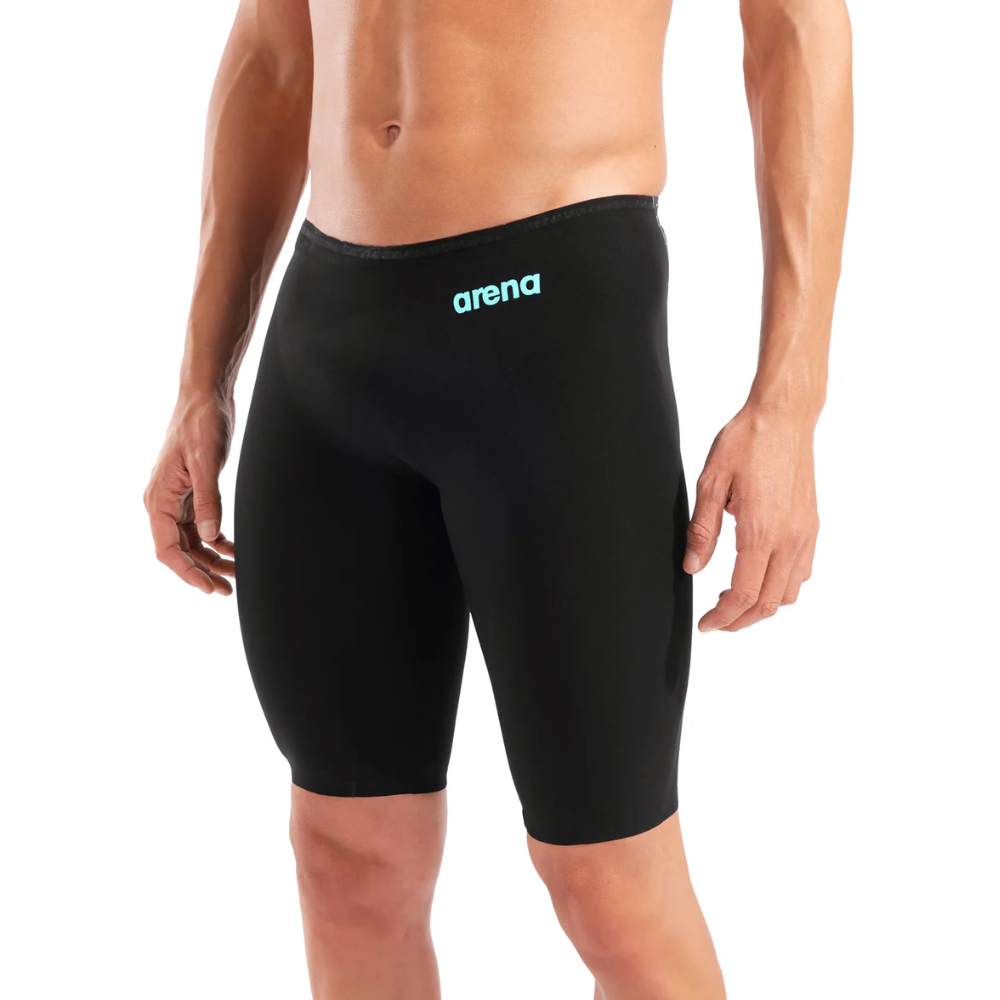 Arena Tech Suits Men's Powerskin Veloce Jammer Black/Teal – goswim.ca