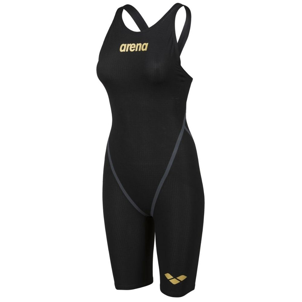 Arena Tech Suits KNSK Women's Powerskin Carbon Core FX Open Back Black/Gold