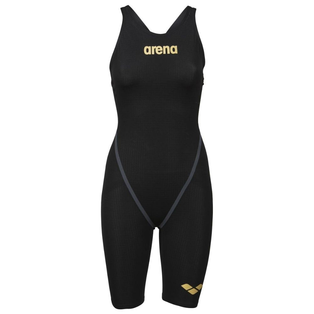 Arena Tech Suits KNSK Women's Powerskin Carbon Core FX Open Back Black/Gold