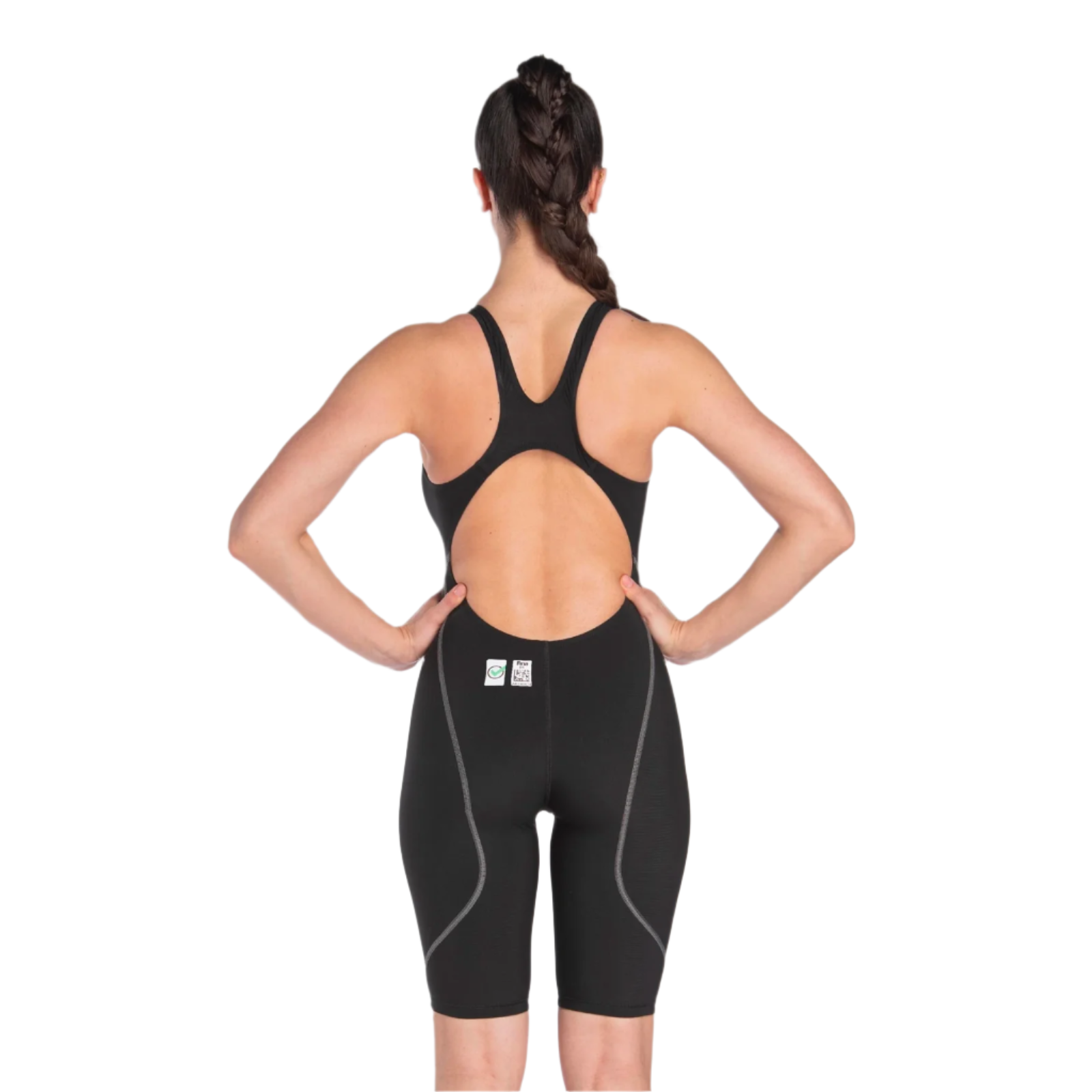 Arena Tech Suits KNSK Women’s Powerskin ST NEXT Open Back Black