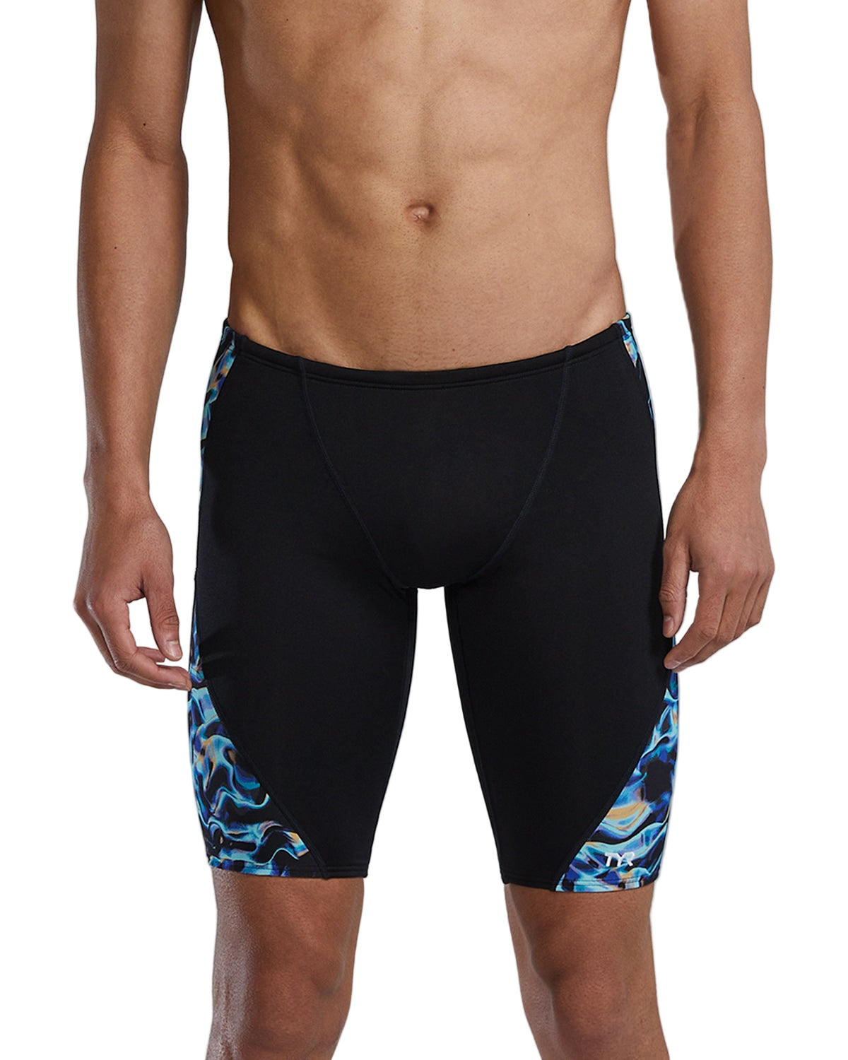 TYR Jammer Durafast Elite Blade Splice Print Energia/Blue