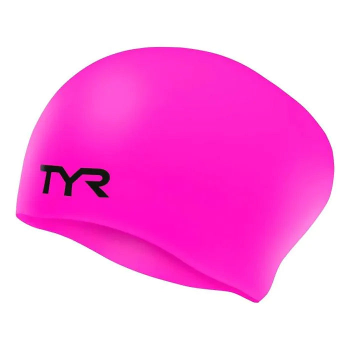 TYR Caps Silicone Long Hair Wrinkle-Free Cap