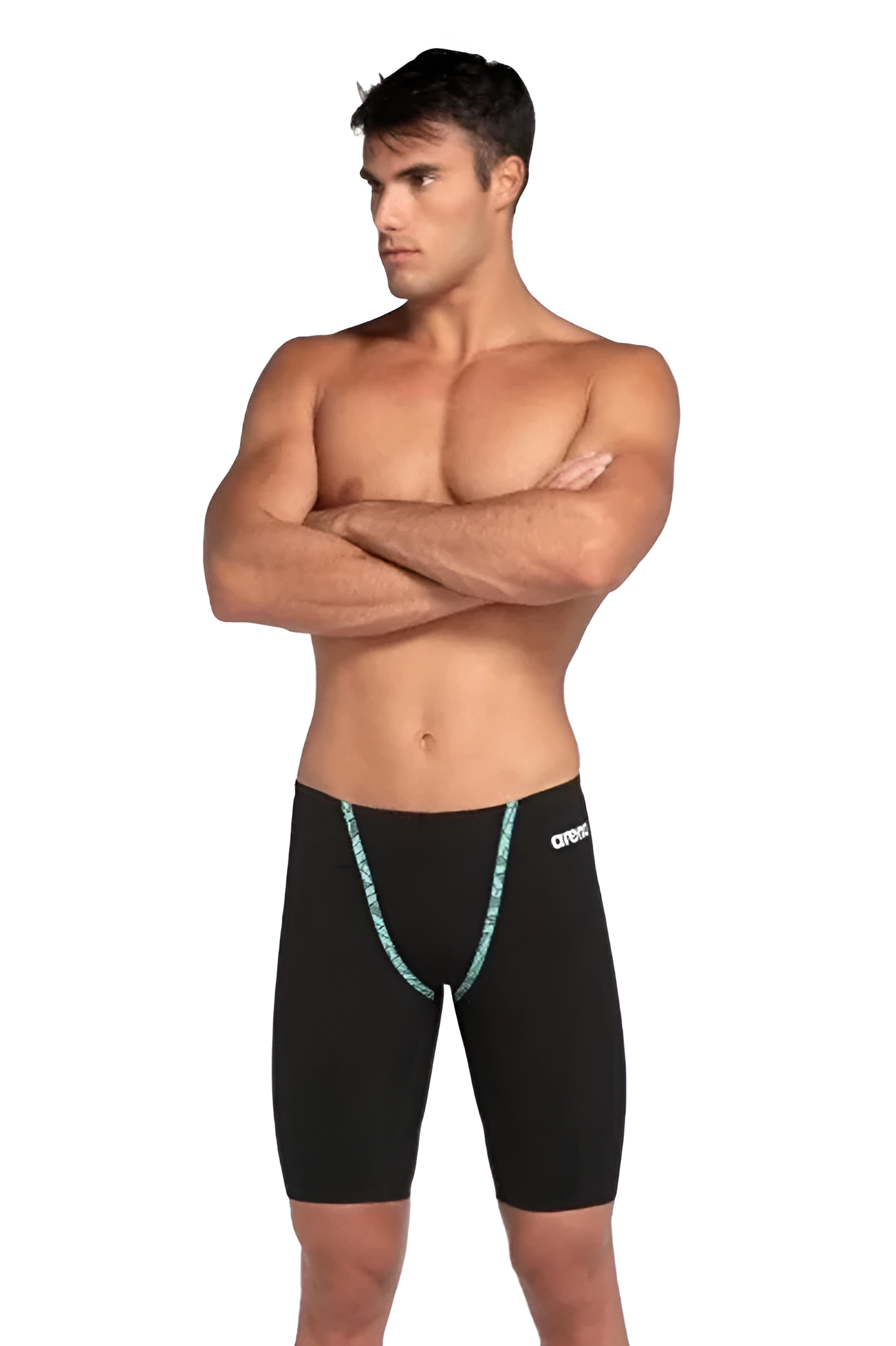 Arena Tech Suits Men's Powerskin Primo Jammer Black/Teal – goswim.ca