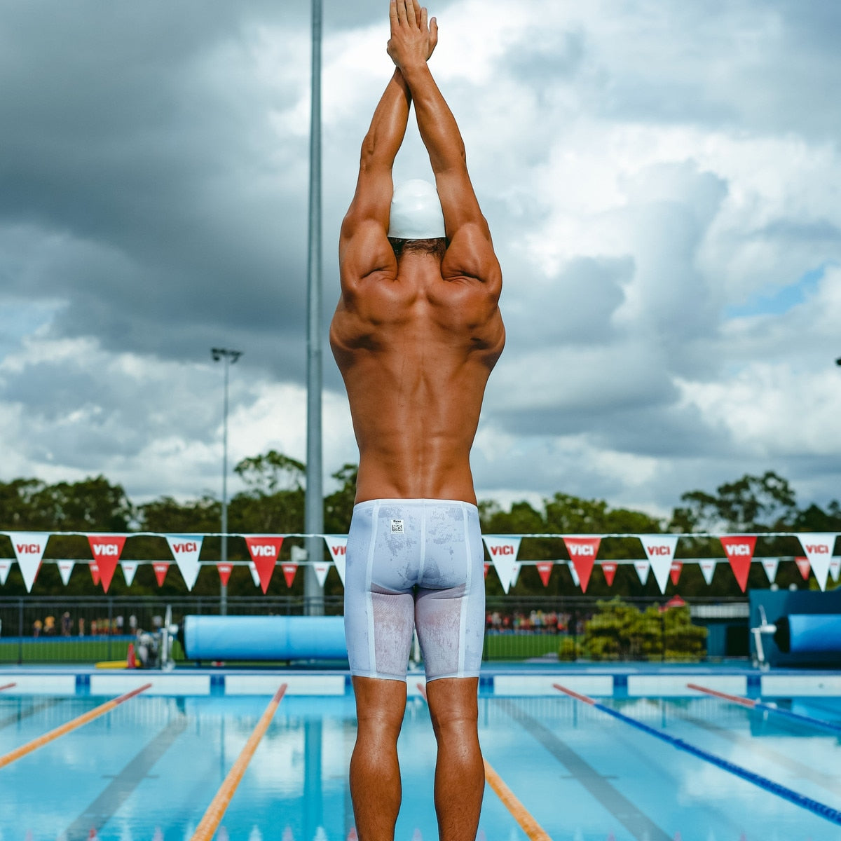 Finis Tech Suits Jammer HydroX White