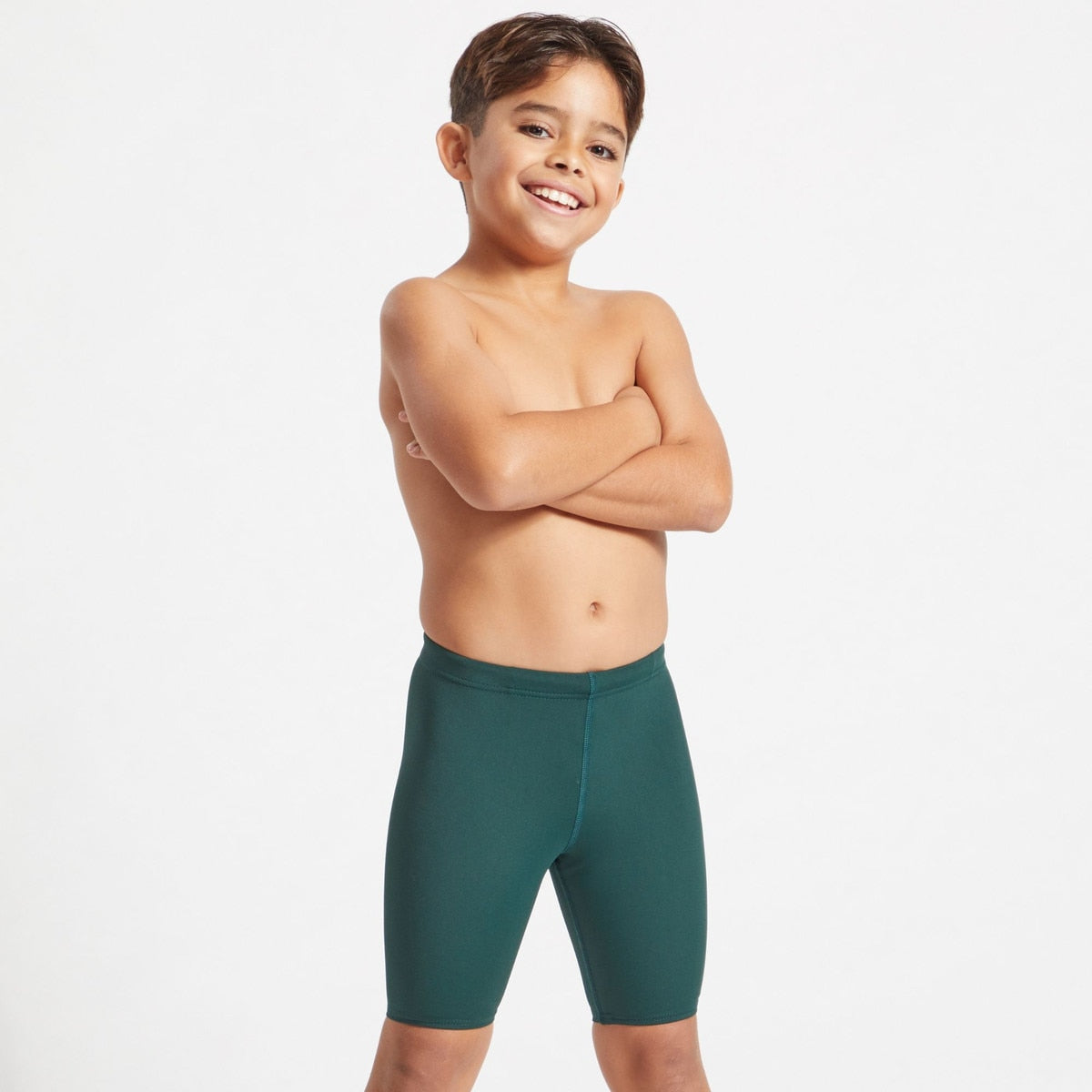 NKB Finis Training Jammer Solid Youth - Pine/Green