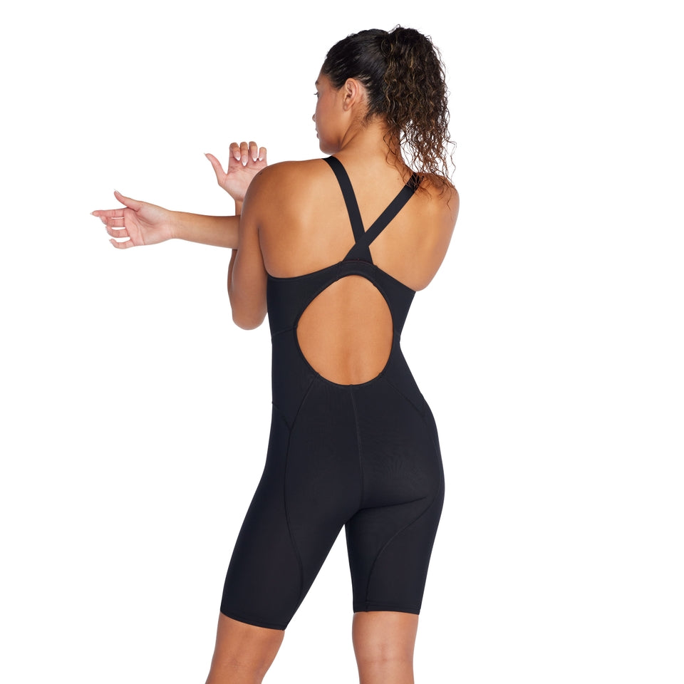 Speedo Tech Suits Kneeskin Vanquisher Black – goswim.ca