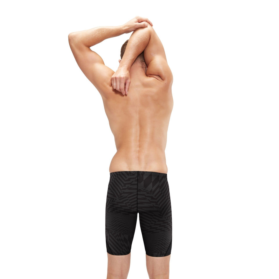 Speedo Training Jammer Printed Black