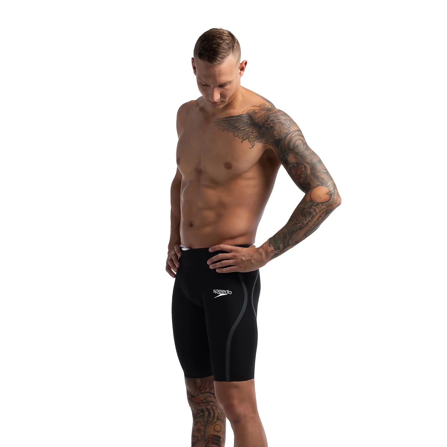 Speedo Tech Suits Jammer Intent 2.0 High Waist Black