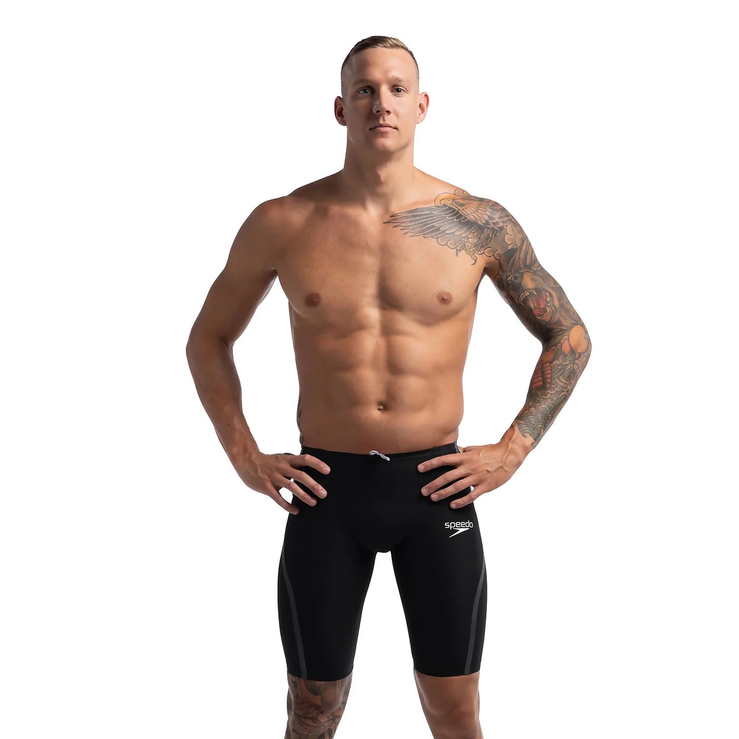 Speedo Tech Suits Jammer Intent 2.0 High Waist Black
