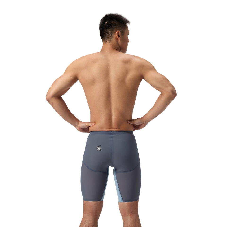 Speedo Tech Suits Jammer Valor 2.0 High Waisted Gray/Blue