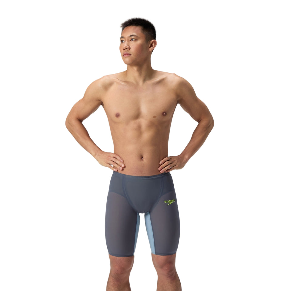 Speedo Tech Suits Jammer Valor 2.0 High Waisted Gray/Blue