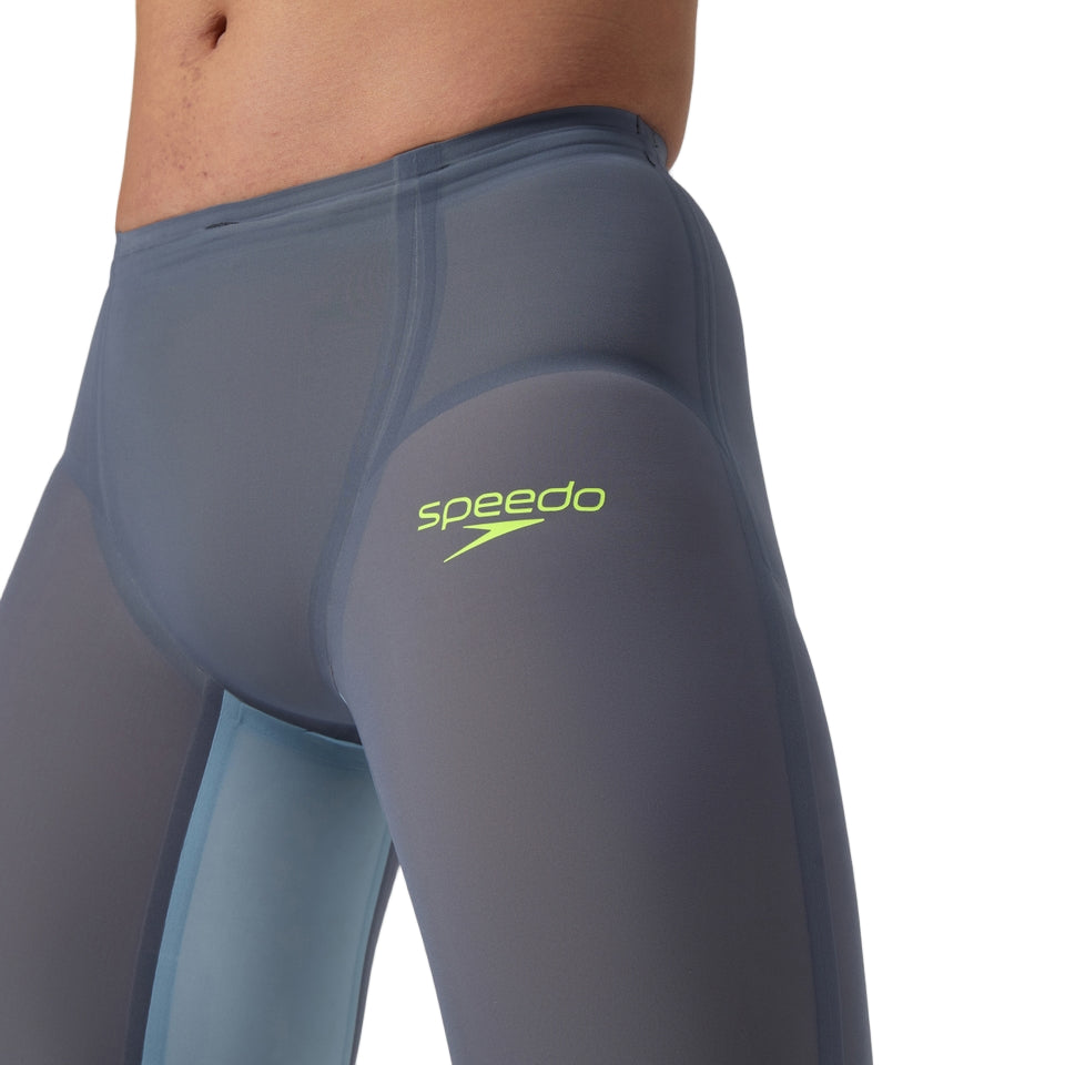 Speedo Tech Suits Jammer Valor 2.0 High Waisted Gray/Blue