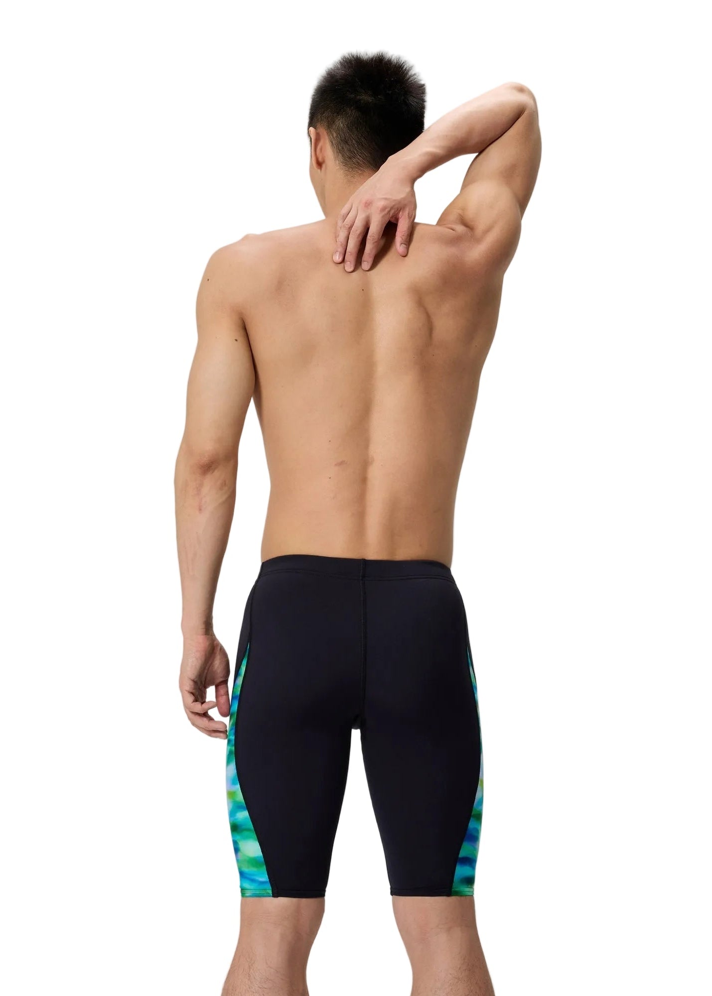 Speedo Training Jammer Splice - Black/Blue