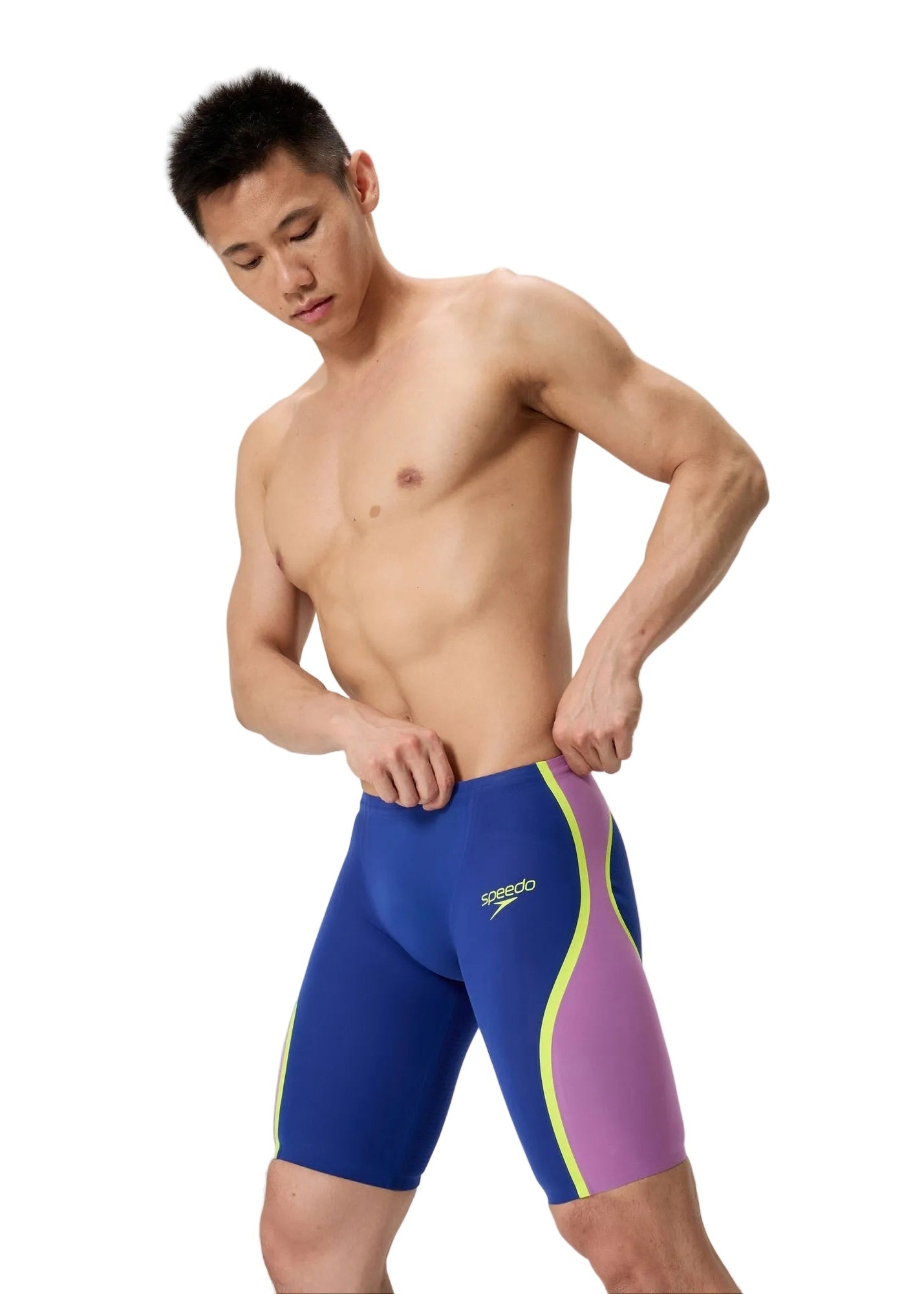 Speedo Tech Suits Jammer Intent 2.0 - Noble Navy / Jelly Can