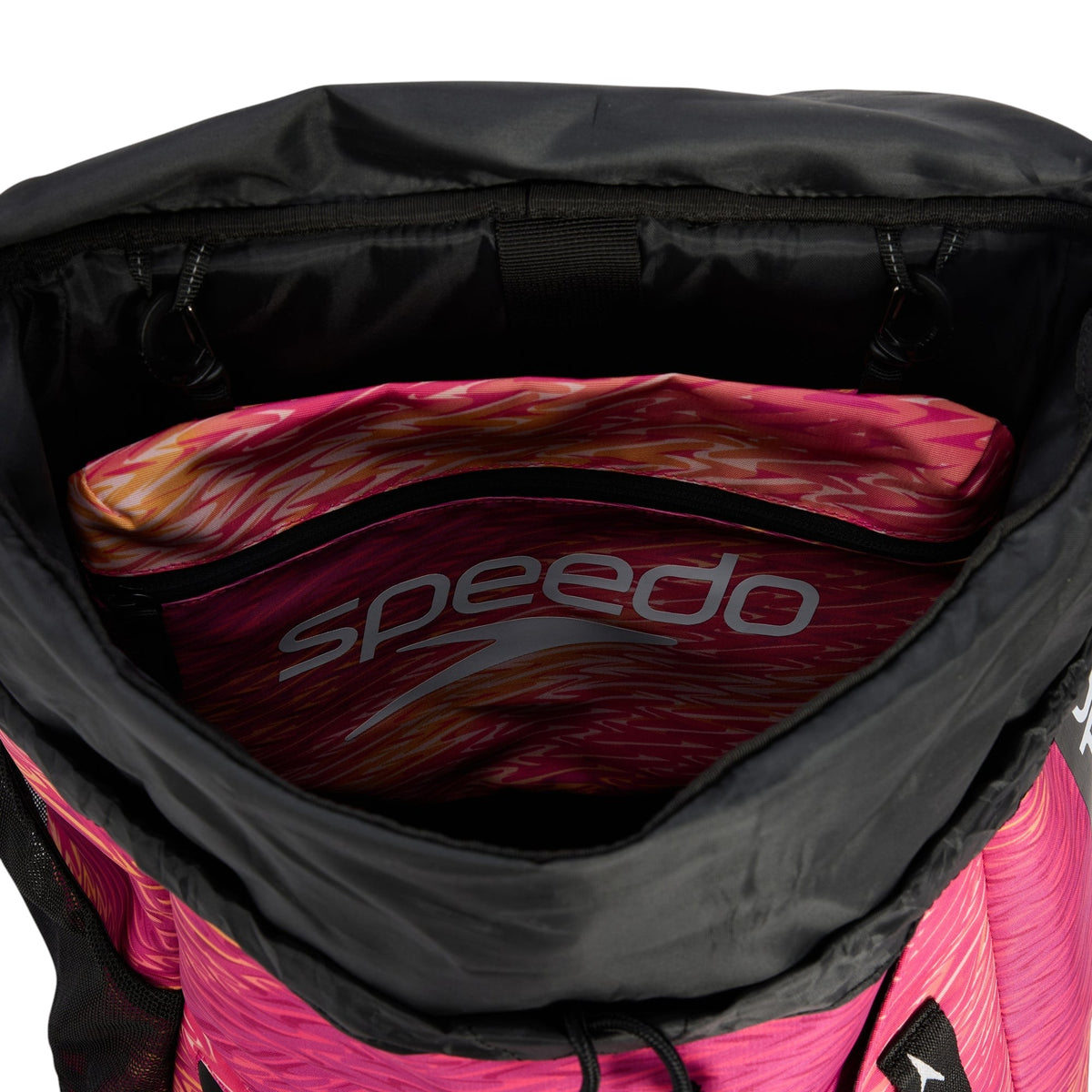 Speedo Rucksack Plus Speedo Backpack Team Rucksack 35L – Pink Zigzag – goswim.ca
