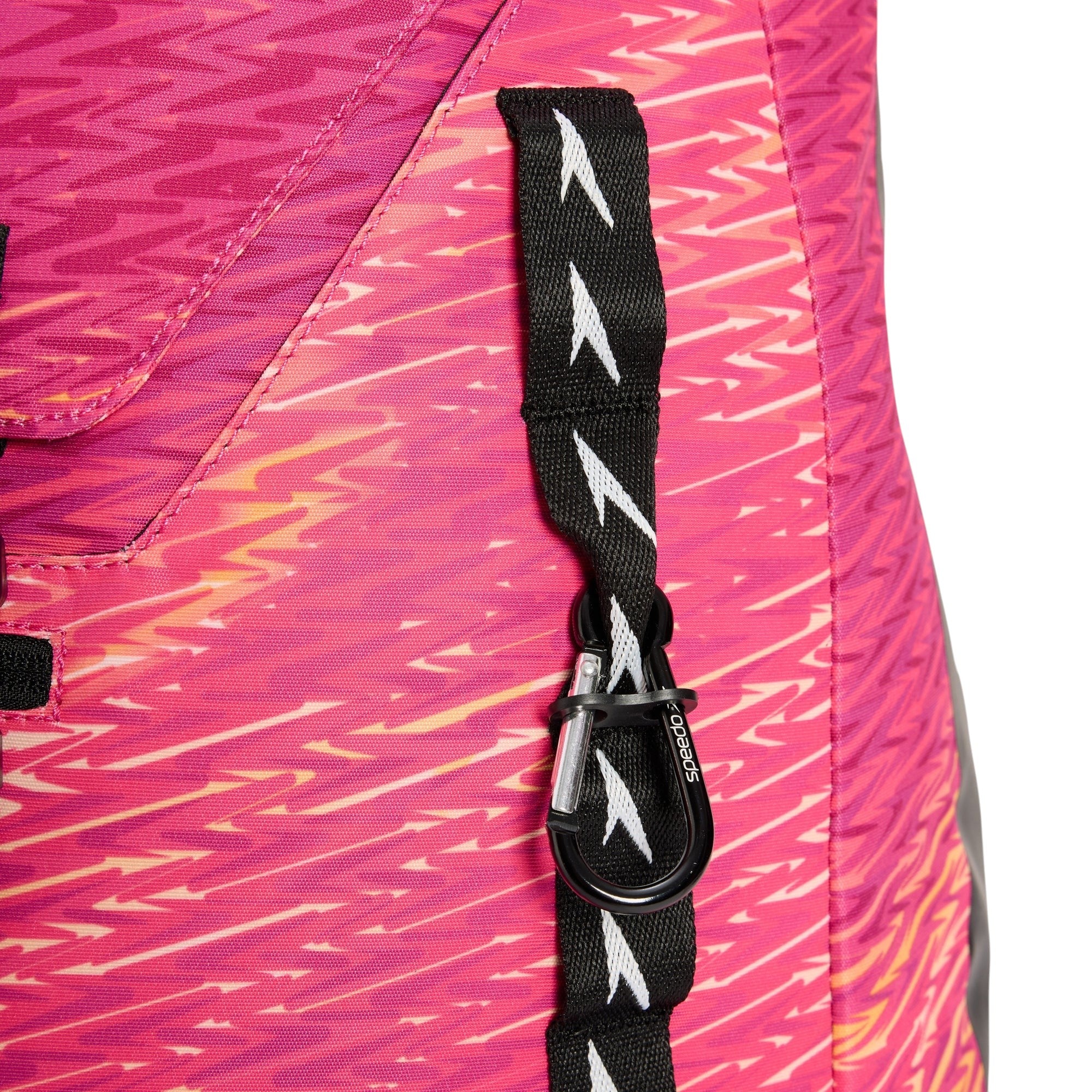 Speedo Backpack Team Rucksack 35L – Pink Zigzag