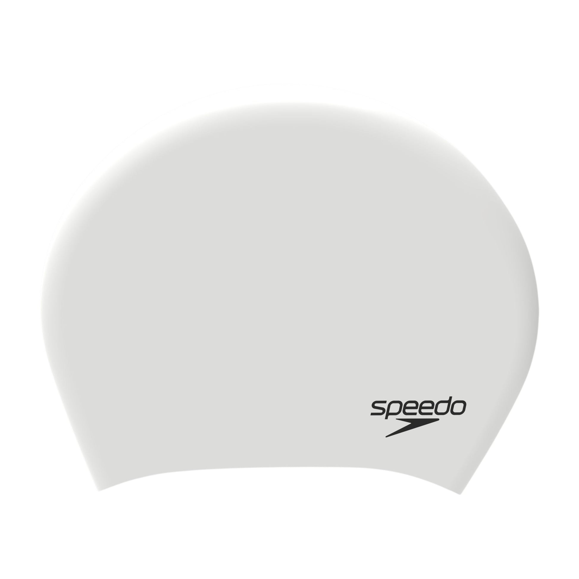Speedo Silicone Long Hair Cap. White.  New Colection 2026