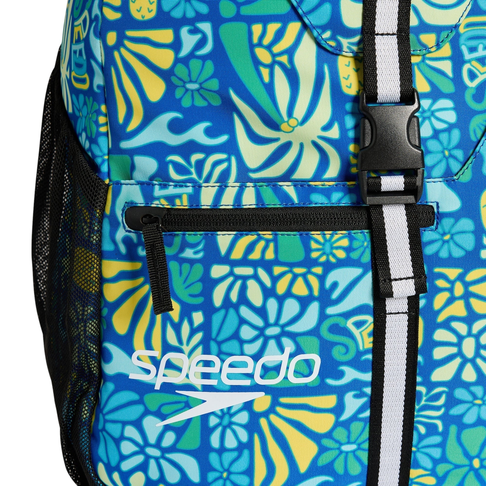 Speedo Backpack Team Rucksack 35L – Blue Tropical Collage