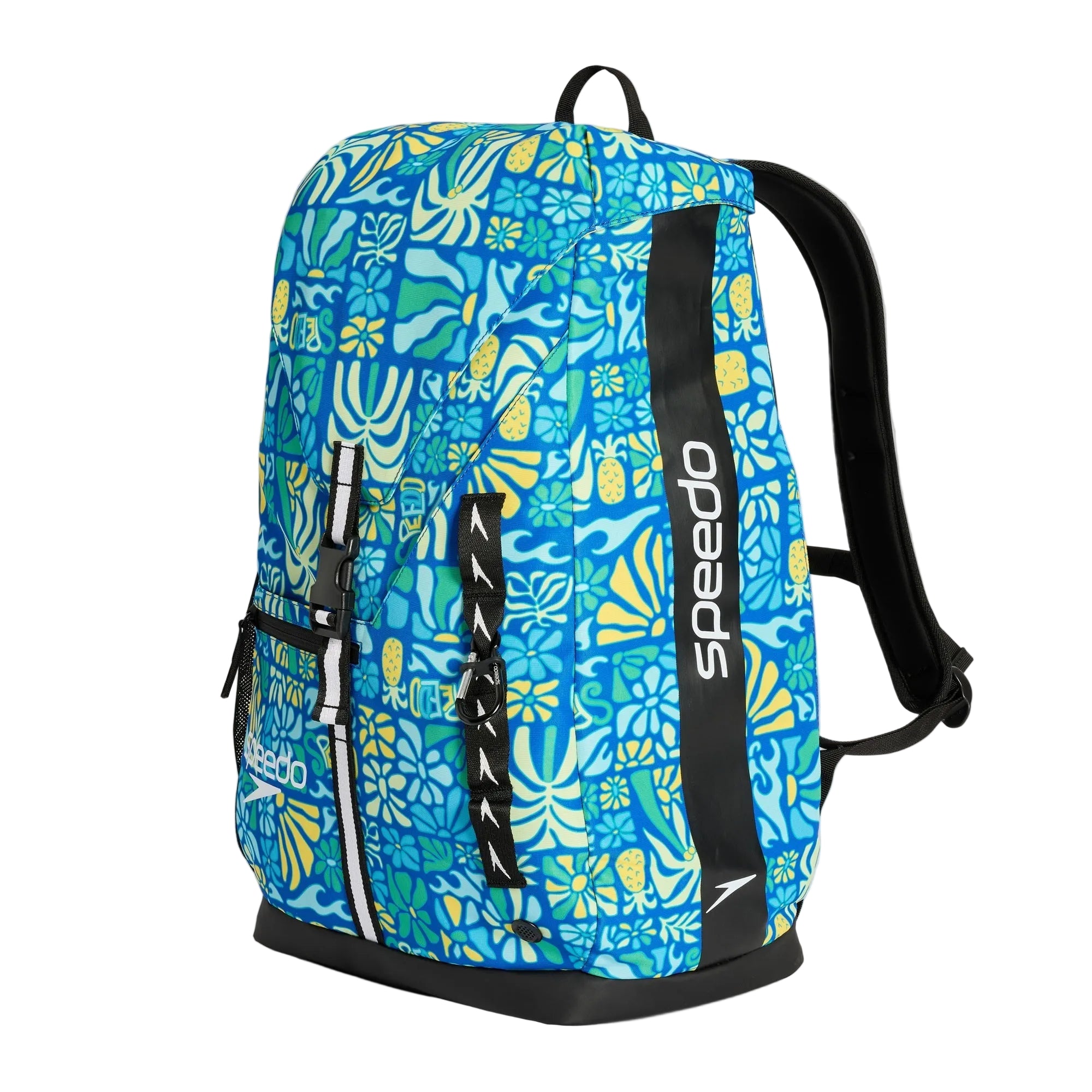 Speedo Backpack Team Rucksack 35L – Blue Tropical Collage