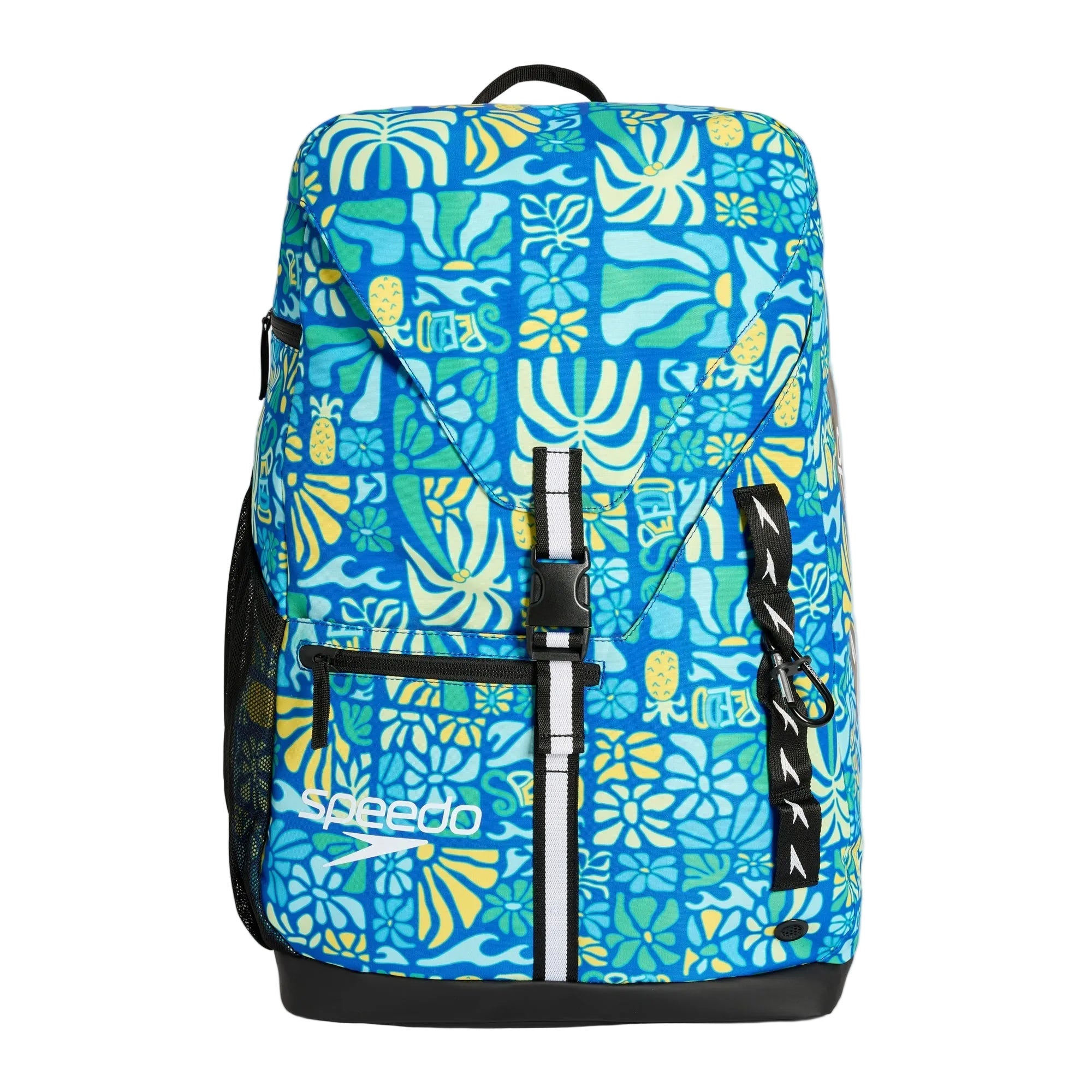 Speedo Backpack Team Rucksack 35L – Blue Tropical Collage