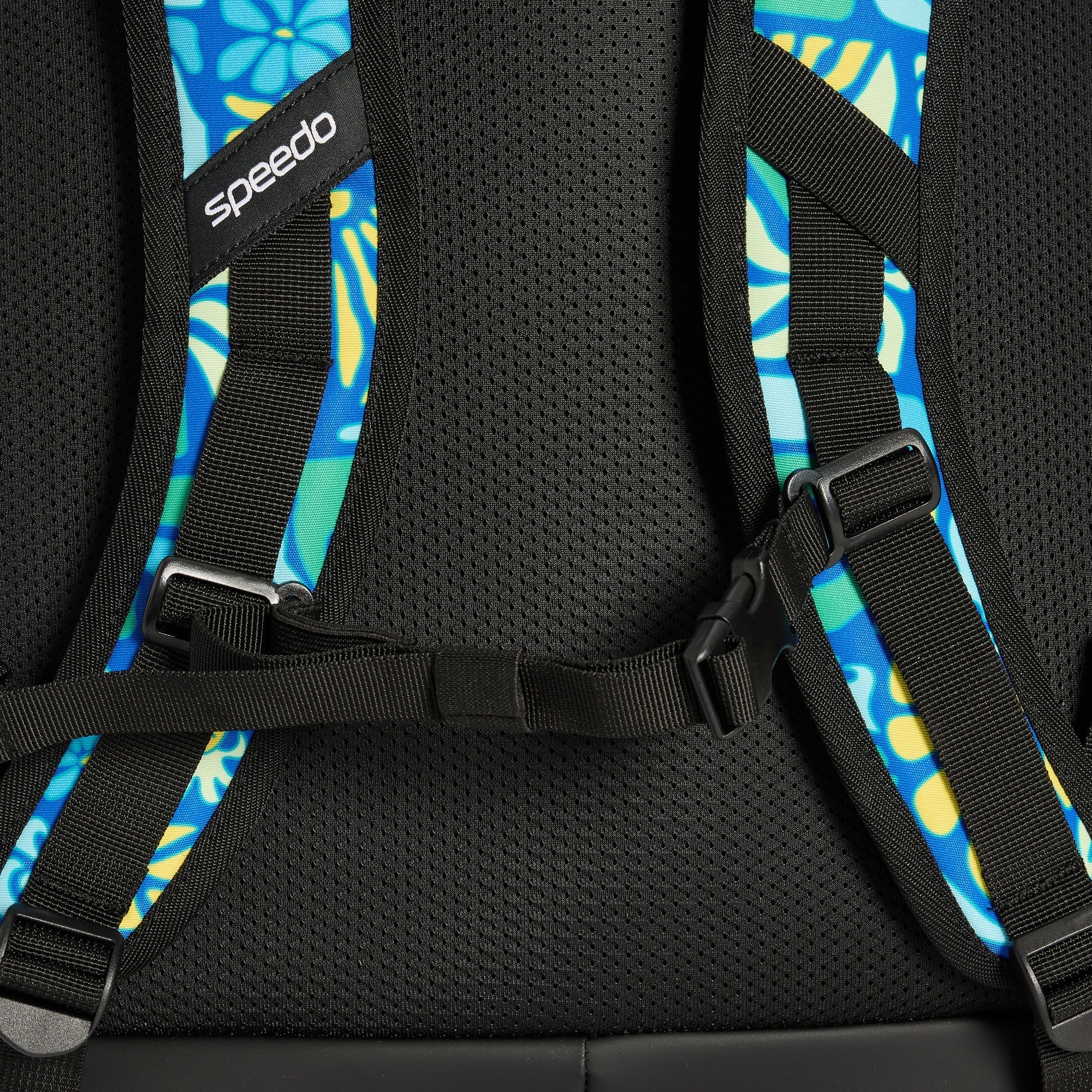 Speedo Backpack Team Rucksack 35L – Blue Tropical Collage