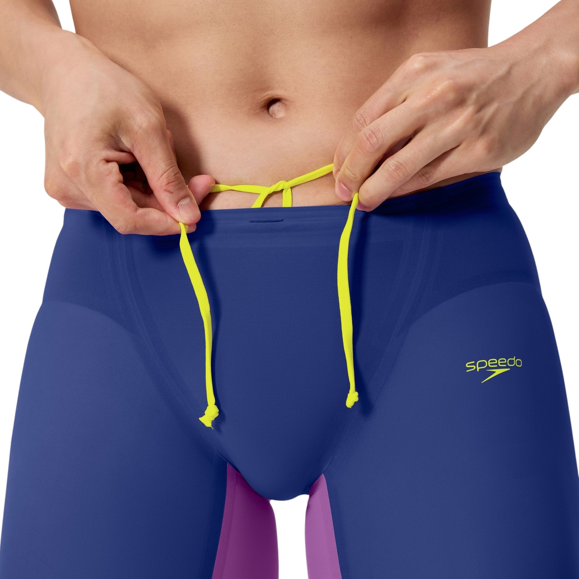 Speedo Tech Suits Jammer Valor 2.0 - Noble Navy / Jelly Can