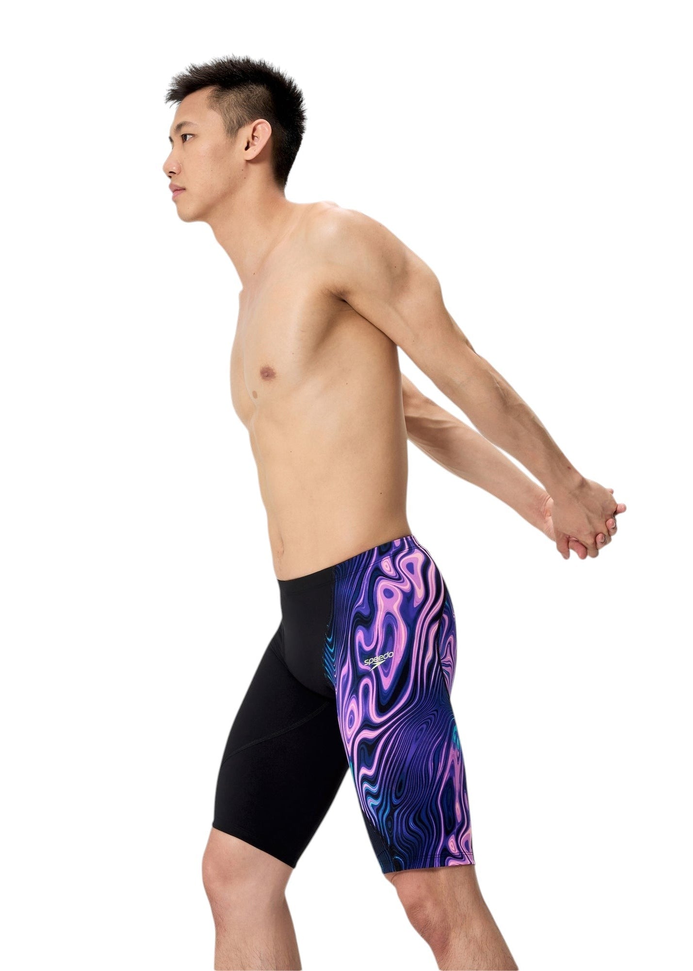 Speedo Tech Suits Jammer LZR Racer Pro 2.0 - Print Black / Purple